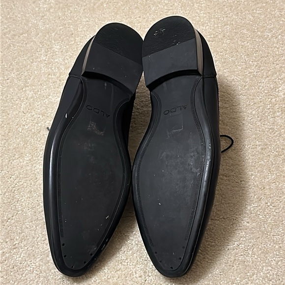 Men’s Aldo Viscomi black oxford size 12 no box but very nice condition matt - Picture 6 of 9